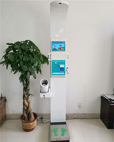 帶體溫血氧一體測量醫用身高體重測量?jì)x