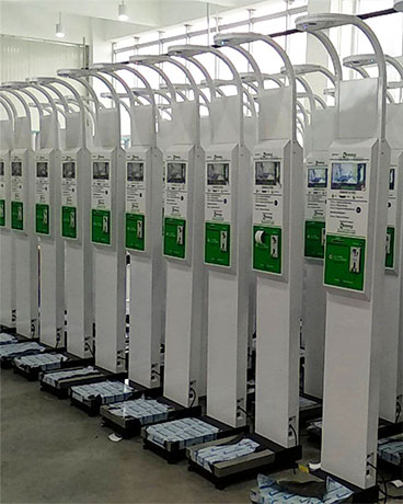 醫用精密智能超聲波身高體重體檢儀