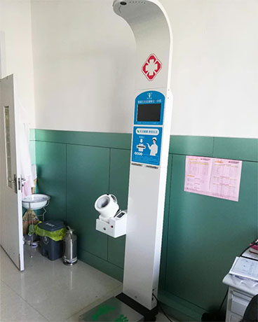 超聲波測量身高體重血壓脈搏體檢機